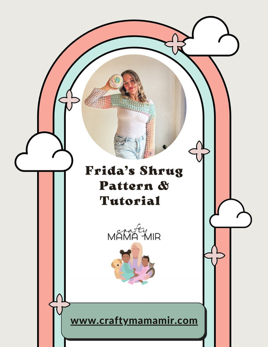 Frida's Shrug Pattern & Video Tutorial