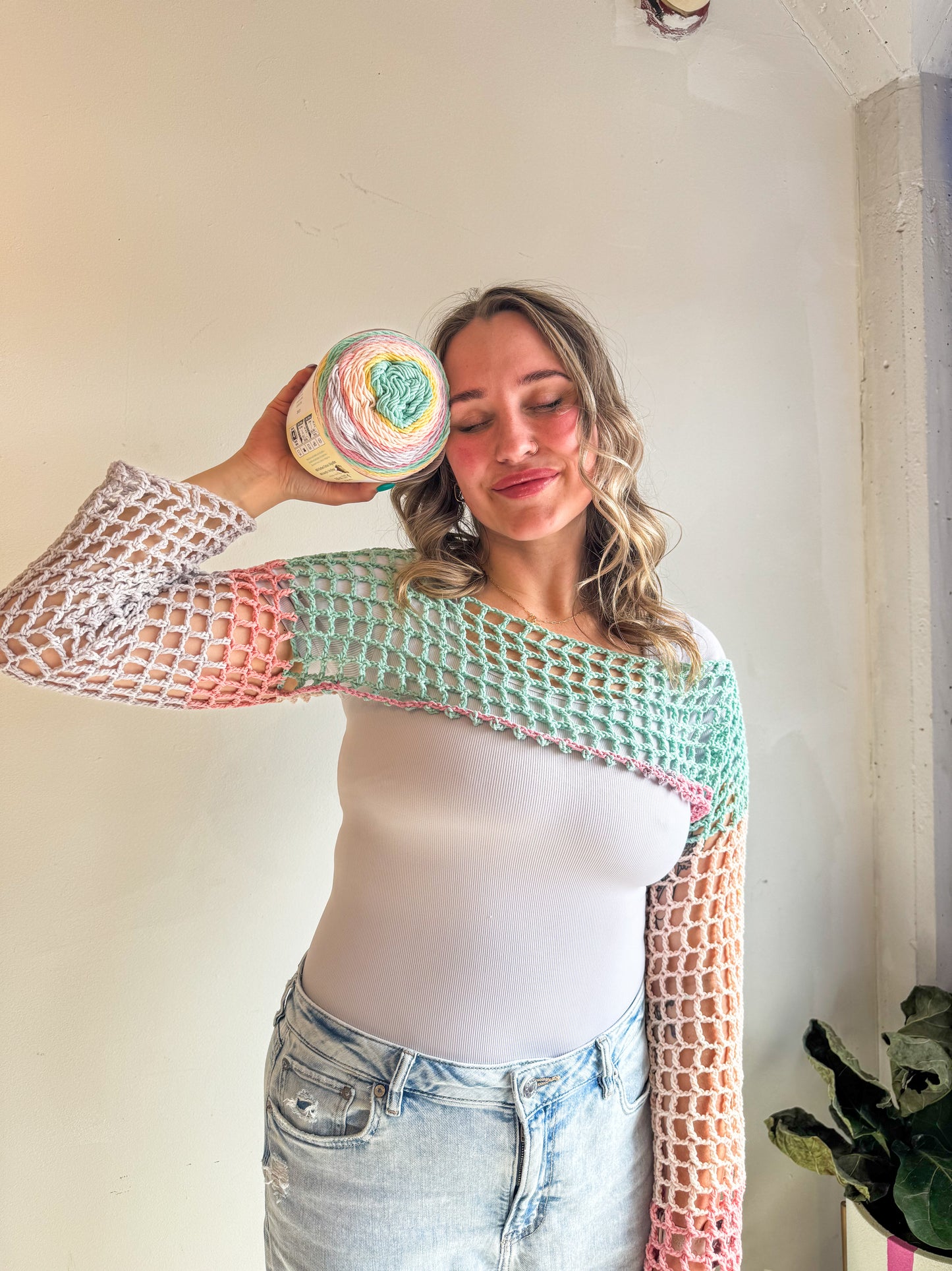 Frida's Shrug Pattern & Video Tutorial