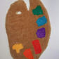 Tufted Wall Art (Paint Pallet)