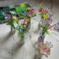 Beaded Flower Vases by Miss Mette Makes