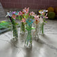 Beaded Flower Vases by Miss Mette Makes
