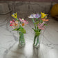 Beaded Flower Vases by Miss Mette Makes