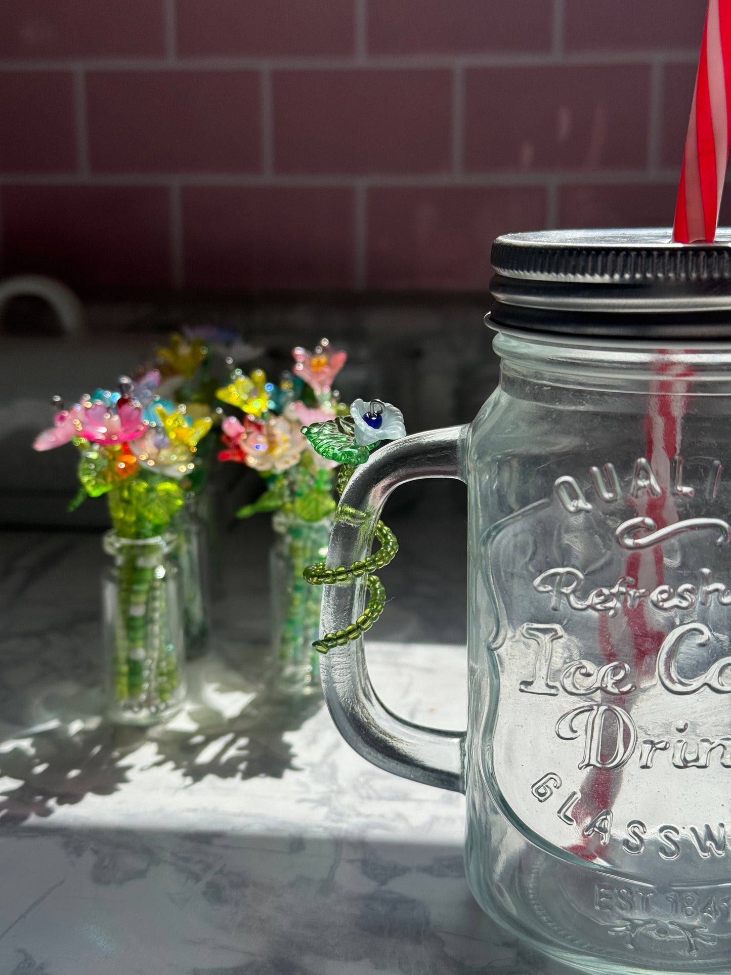 Mason Jar Charms by Miss Mette Makes