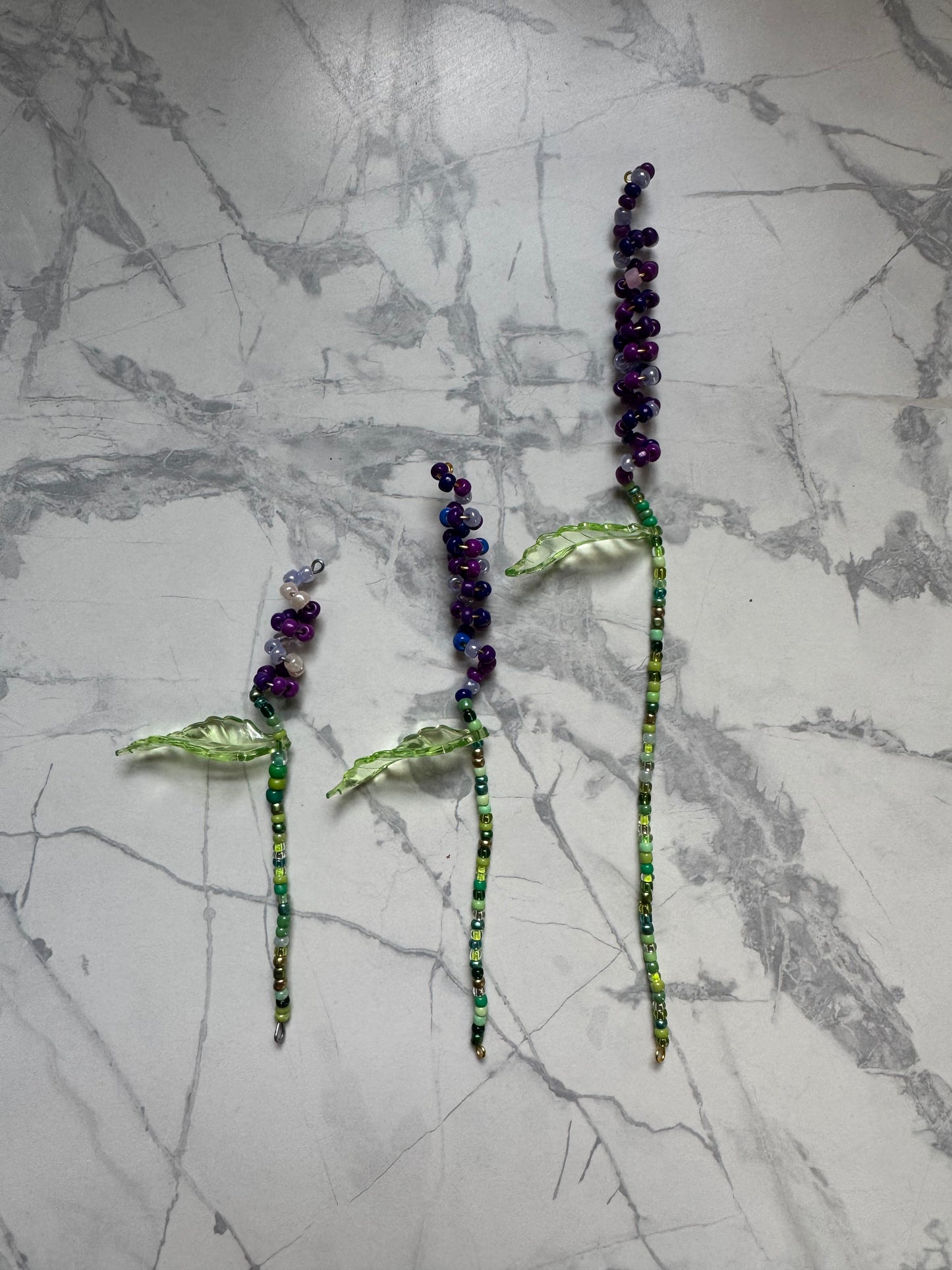 Beaded Lavender by Miss Mette Makes