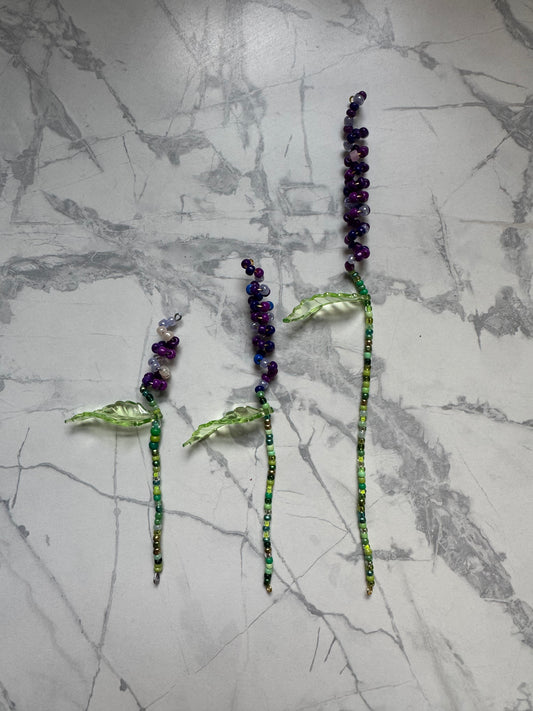 Beaded Lavender by Miss Mette Makes