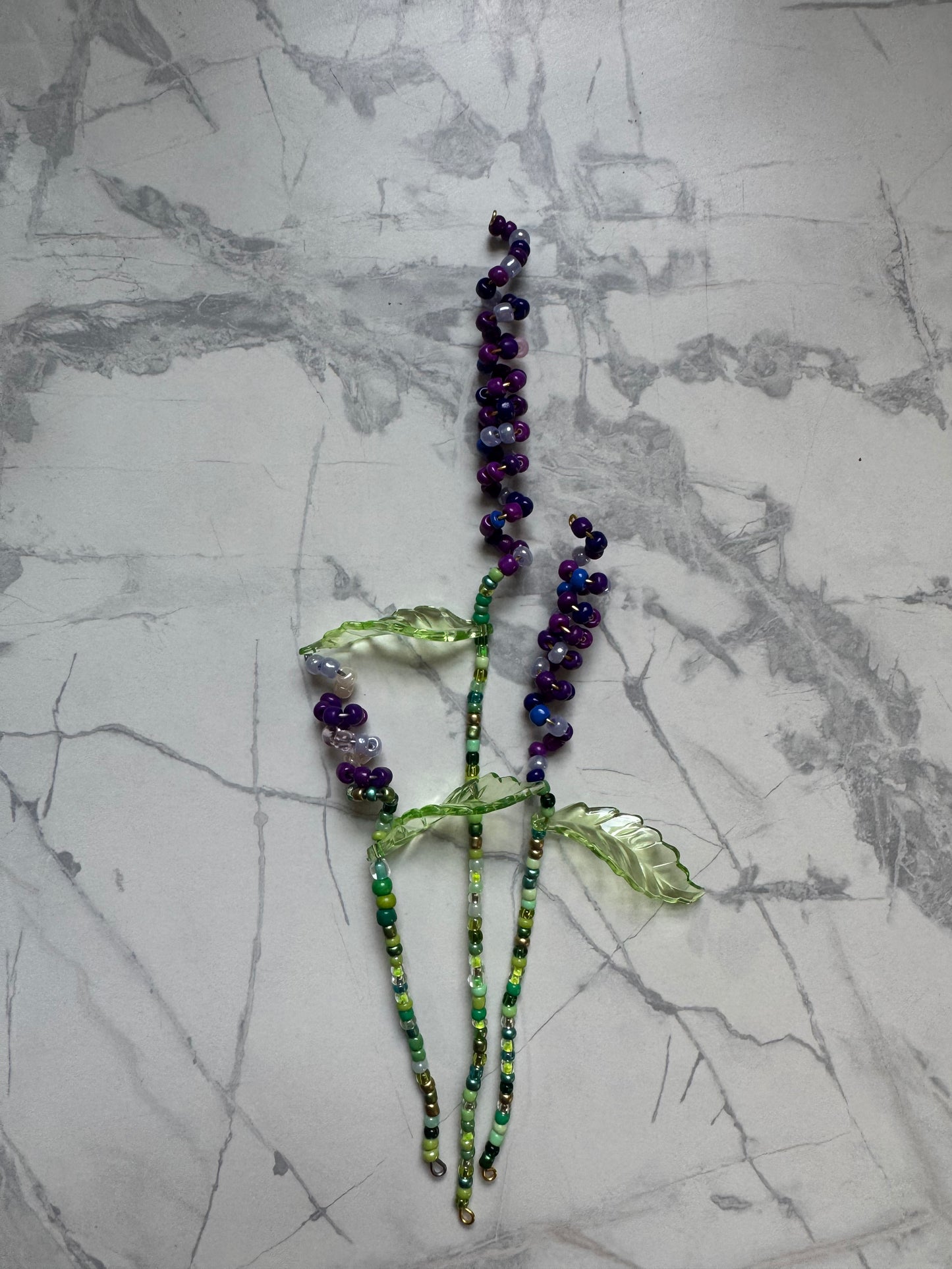 Beaded Lavender by Miss Mette Makes