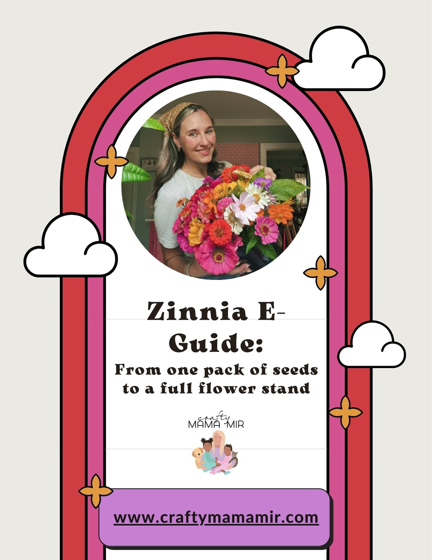 Zinnia Seeds & E-Guide