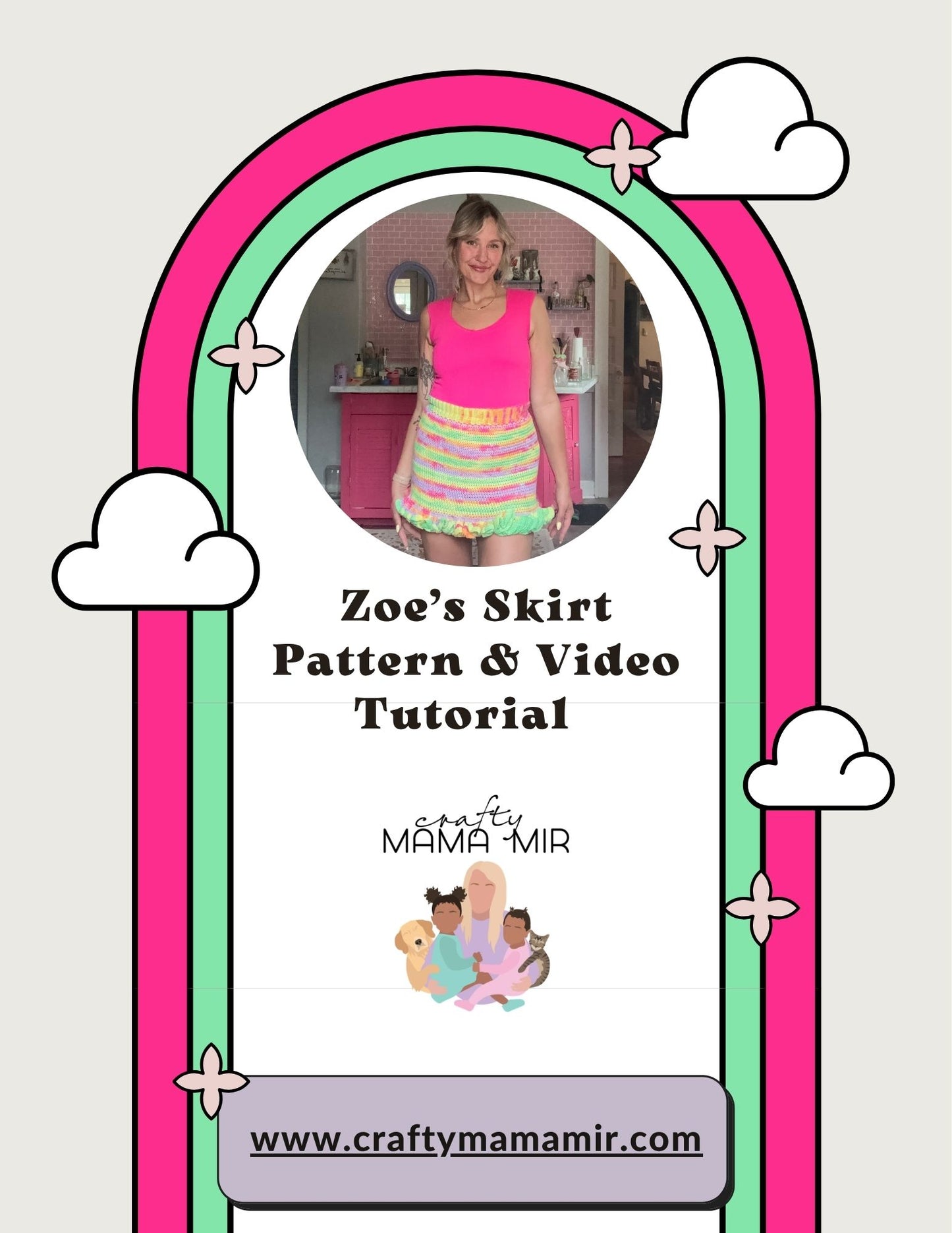 Zoe's Skirt Pattern & Video Tutorial