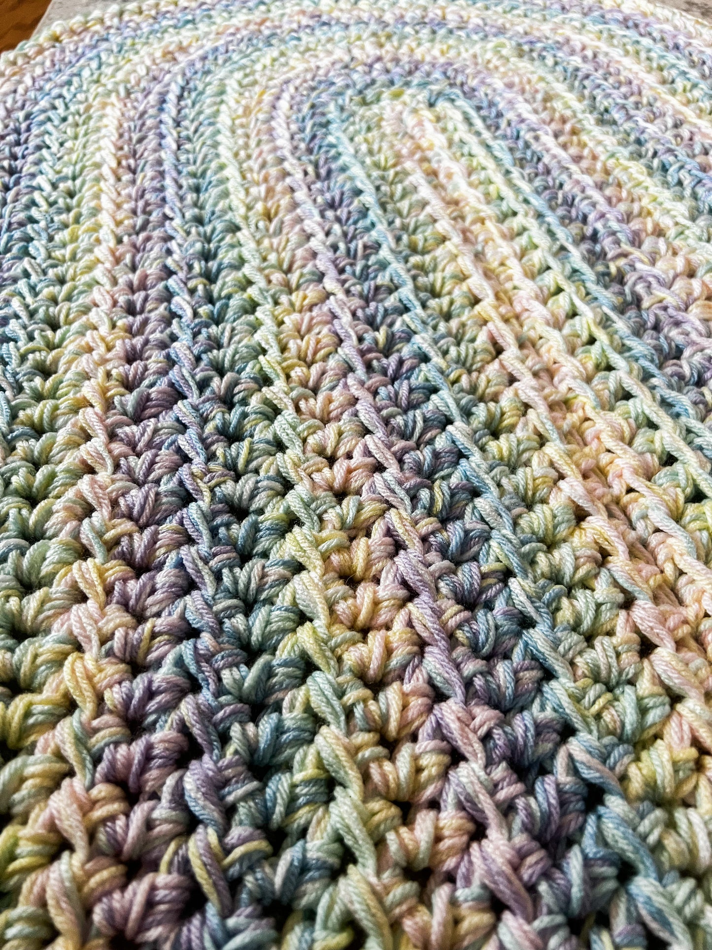 Hazel's Sunset Crochet Blanket Pattern