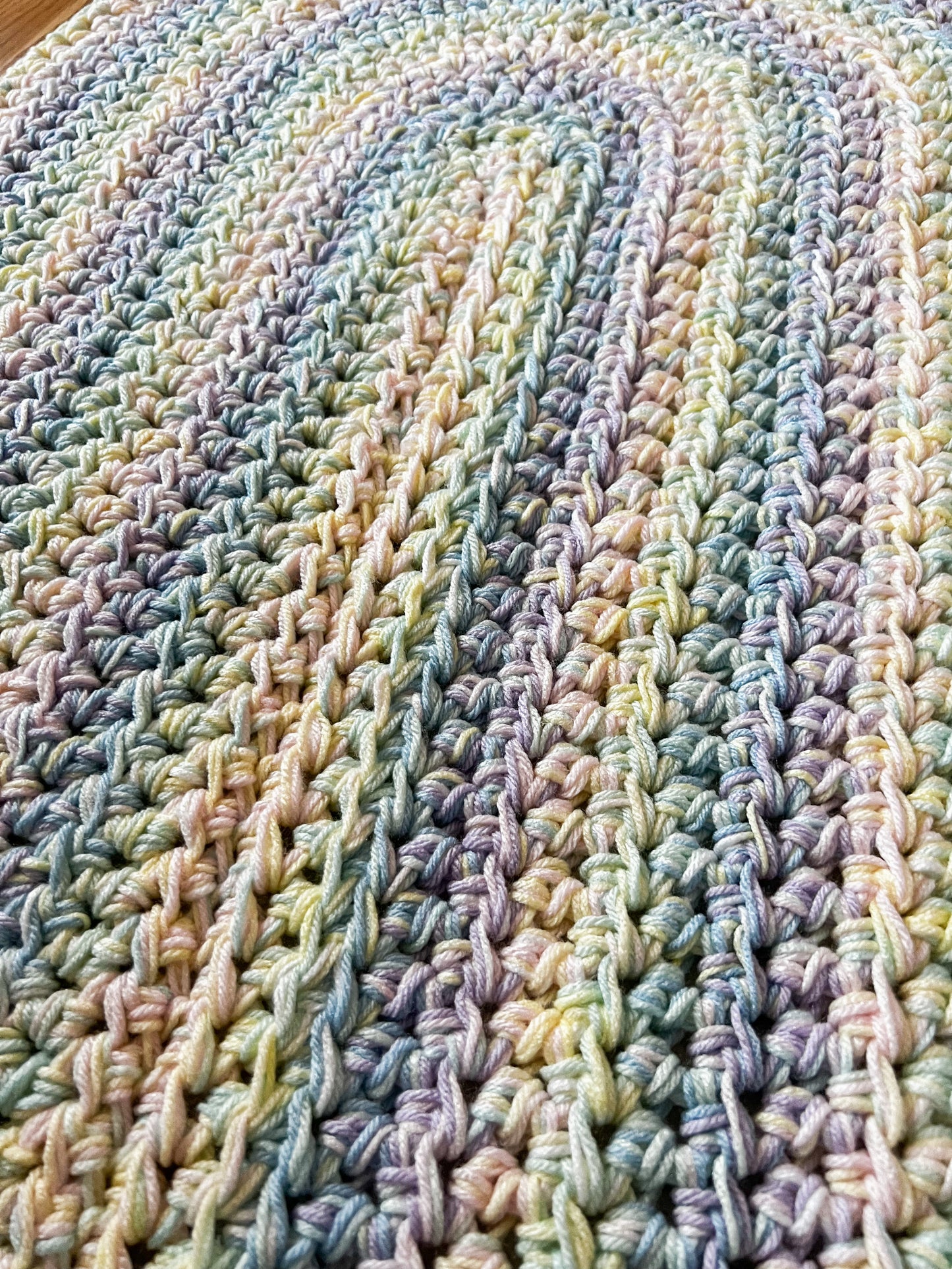 Hazel's Sunset Crochet Blanket Pattern